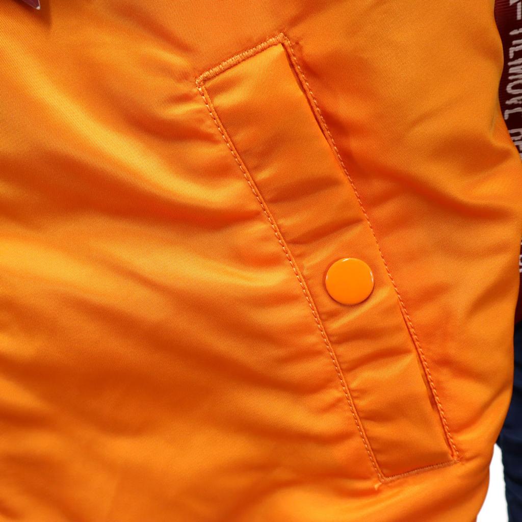 Unbenutzt ALPHA ANTI SOCIAL SOCIAL CLUB Kollaboration Rückenlogo L-2B Fliegerjacke Herren Gebraucht