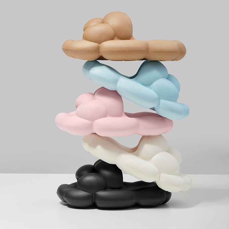 Cool pantofle dámské letní silná podrážka EVA pocit šlapání do hovna vysoce elastické koule pár nošení internetová celebrita módní pantofle pánské