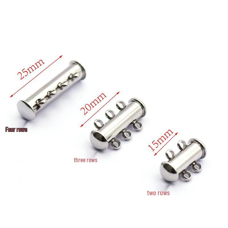 Magnetic Stainless Steel & Titanium Bracelet Necklace Clasp and Connector