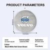 2 Stück Wildleder Auto-Getränkeuntersetzer Rutschfeste Wasserbecher-Matte Flaschenhalter-Pad Für Volvo ES90 EC40 EX40 EM90 XC90 V90 V60 XC60 V40 S80 S60 S90