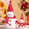 Christmas Snowman Doll, Large Snowman Figurine, Christmas Decoration, Scene Arrangement Props