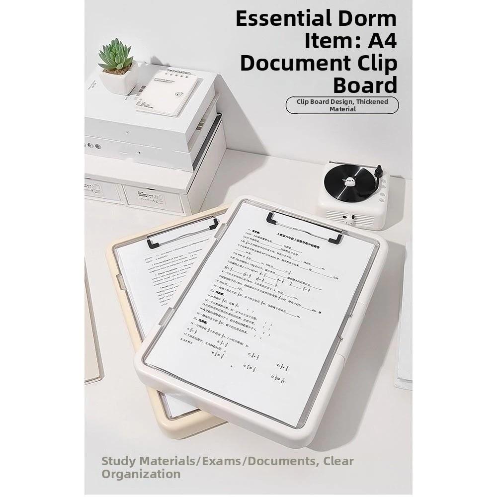Double Layer A4 Clipboard with Storage Document Organizer Document Folder  Office Use