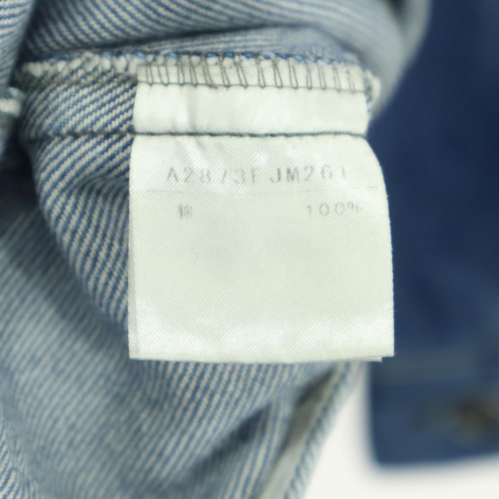 CONVERSE TOKYO Tillverkad i Japan Bomull Långärmad Ingen färg Jeansjacka Dam Begagnad