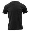 Men's Color T-Shirt Men's Fashion Casual Pocket Round Neck T-Shirt