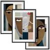 Set of 30x40 Posters for the Wall Abstract Wall Art Faces