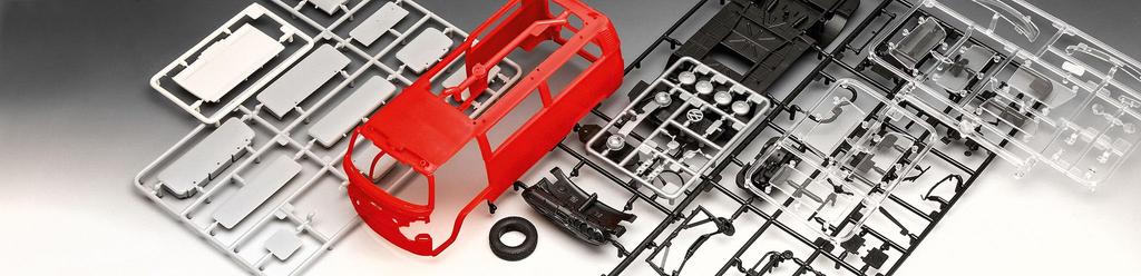 German Revell scale Revell Technic Series Volkswagen T2 with Light Sound Plastic Model 00459 1/24 &
