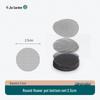 Ceramic Dark Grey Flower Pot Mesh Pad - Extra Large, Breathable & Insect-Resistant