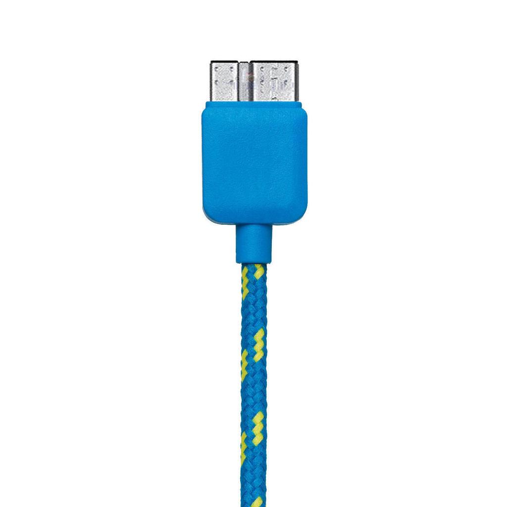 Nylon Braided Charging Cable For Smartphones With Fast Data Transfer For Travel And Daily Use