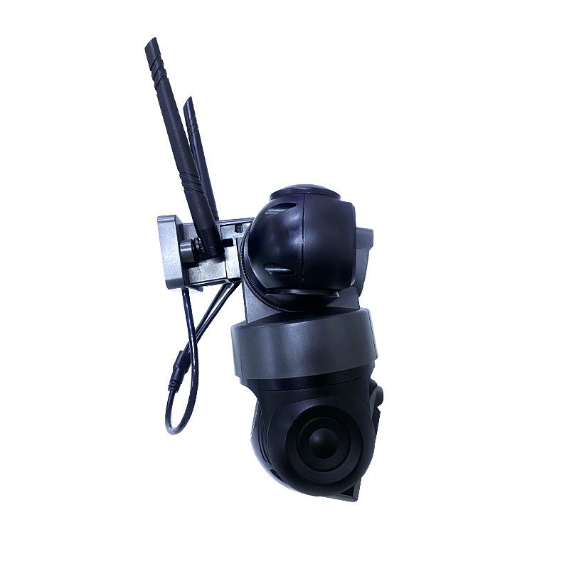 V380 Outdoor 4G HD Home Surveillance Camera with Triple Lens and Mobile Remote Access