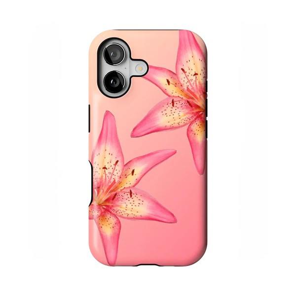 

Clmj Hibiscus Phone Case for iPhone 17 16 15 14 13 12 11 Air Pro Max Plus Luxury Magnetic Double-layer Back Cover iPhone 13