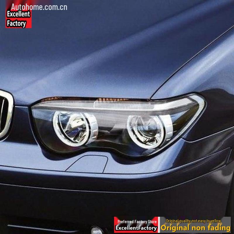 Compatible Headlight Cover for 01-04 BMW 7 Series E65 - Plastic Shell Replacement