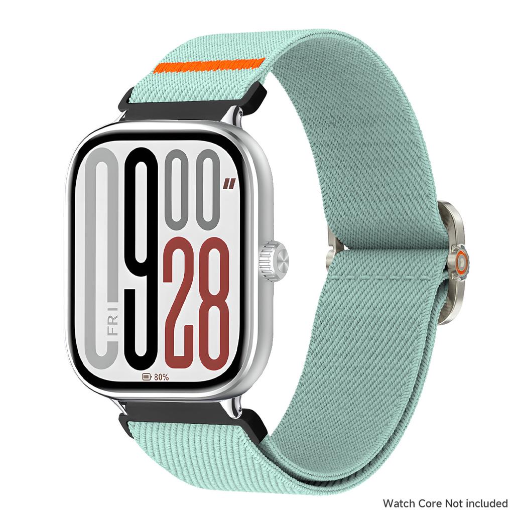 Elastic Nylon Band For Xiaomi Watch Miband 9/8 Pro Braided Sport Strap For Redmi Watch 6 5 4 Smartwatch Bracelet Accessories