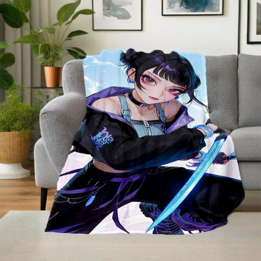 "Gods of Speed: Limited Edition Hoodie with Dynamic Print"Blanket Lightweight Flannel Throw Blanket for Sofa, Bed, Travel, Camping, Livingro