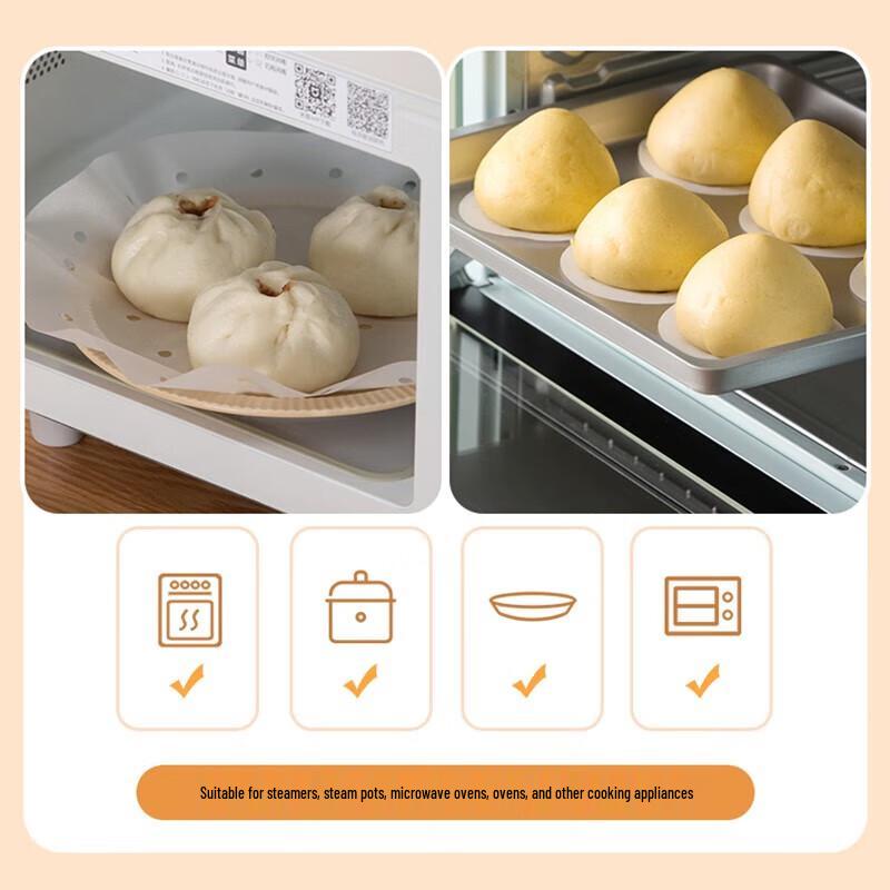 Camellia Disposable Silicone Steamer Liners