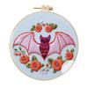 Halloween Embroidery Kit with Instructions Ghost & Gothic Stamped Cross Stitch Kits Needlepoint Kit for Adults & Beginners