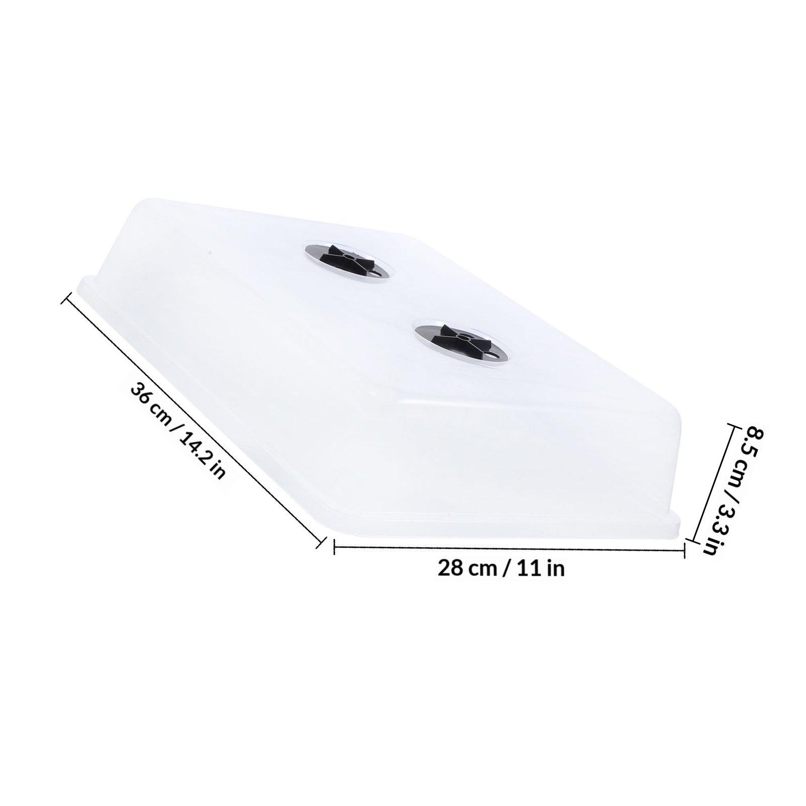 1Pcs Insulated Plant Cover Transparent Pot Lid for Nursery Trays Reusable Plastic Heat Preservation Ventilated