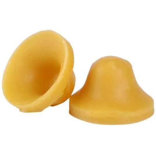 Melicare Breastfeeding Shells Beeswax 1 Pair