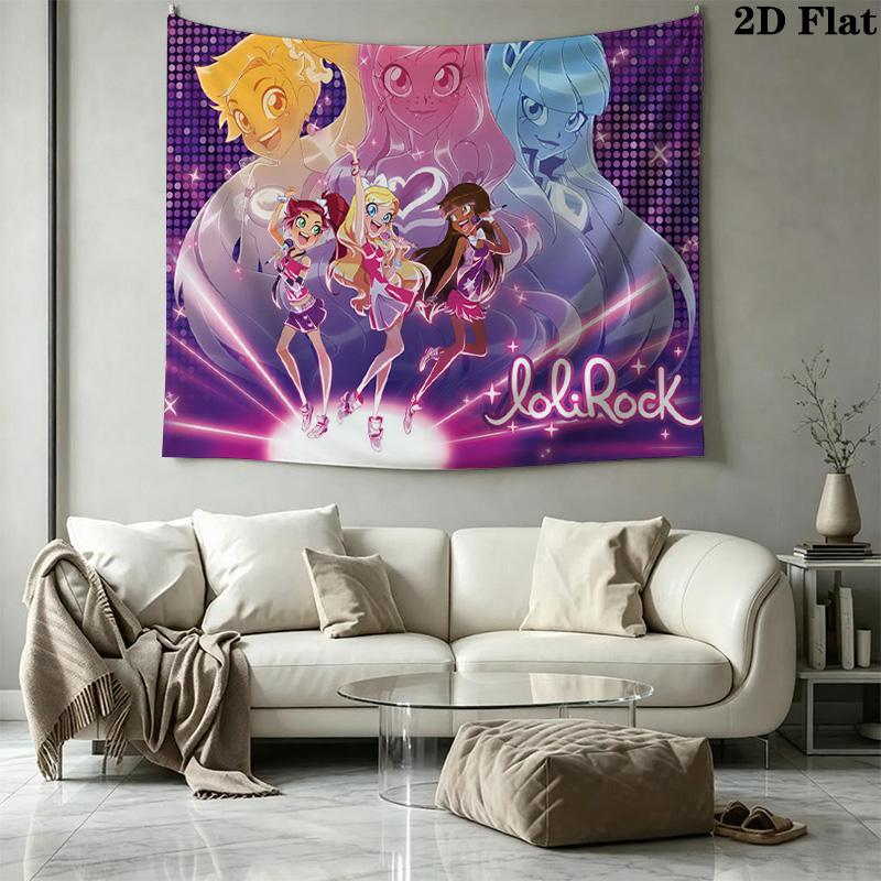 LoliRock Pattern Home Decor Tapestry, Wall Hanging, Decorative RV Wall Cloth.AGT261020070