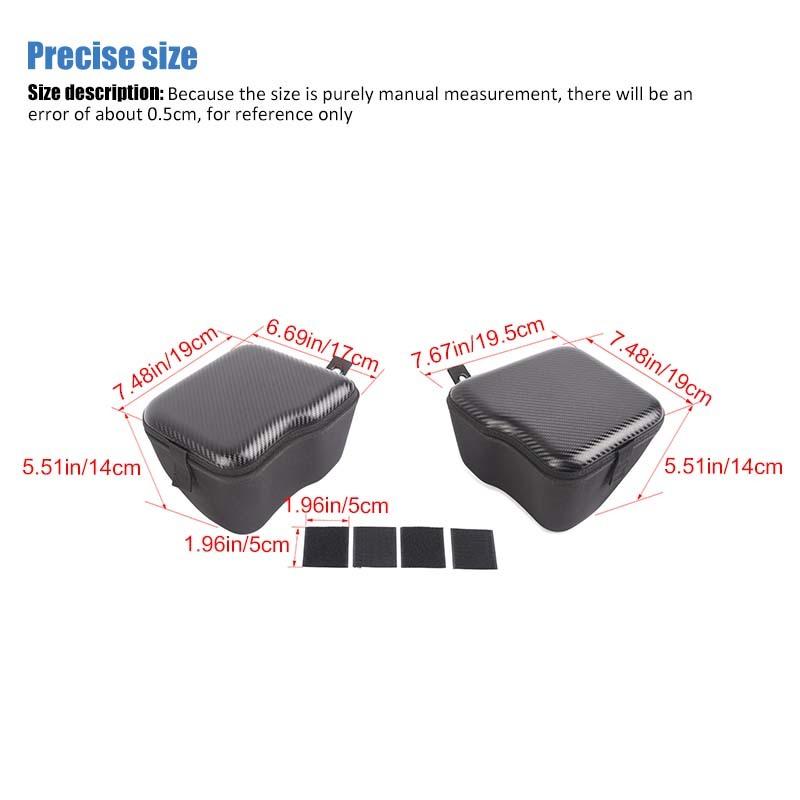 Trunk Side Storage Box Organizer Container For Jeep Wrangler JL 2024 Up Stowing Tidying Accessories