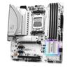 Asrock B650M PG Riptide WiFi White Compatible with AMD Ryzen 7000 Series CPUs B650 Micro ATX White Domestic Distributor Motherboard, (Socket AM5),