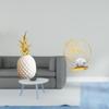 Pineapple Decorative Sculpture Artificial Figurine Ornament for Bedroom Bookshelf Tabletop Office