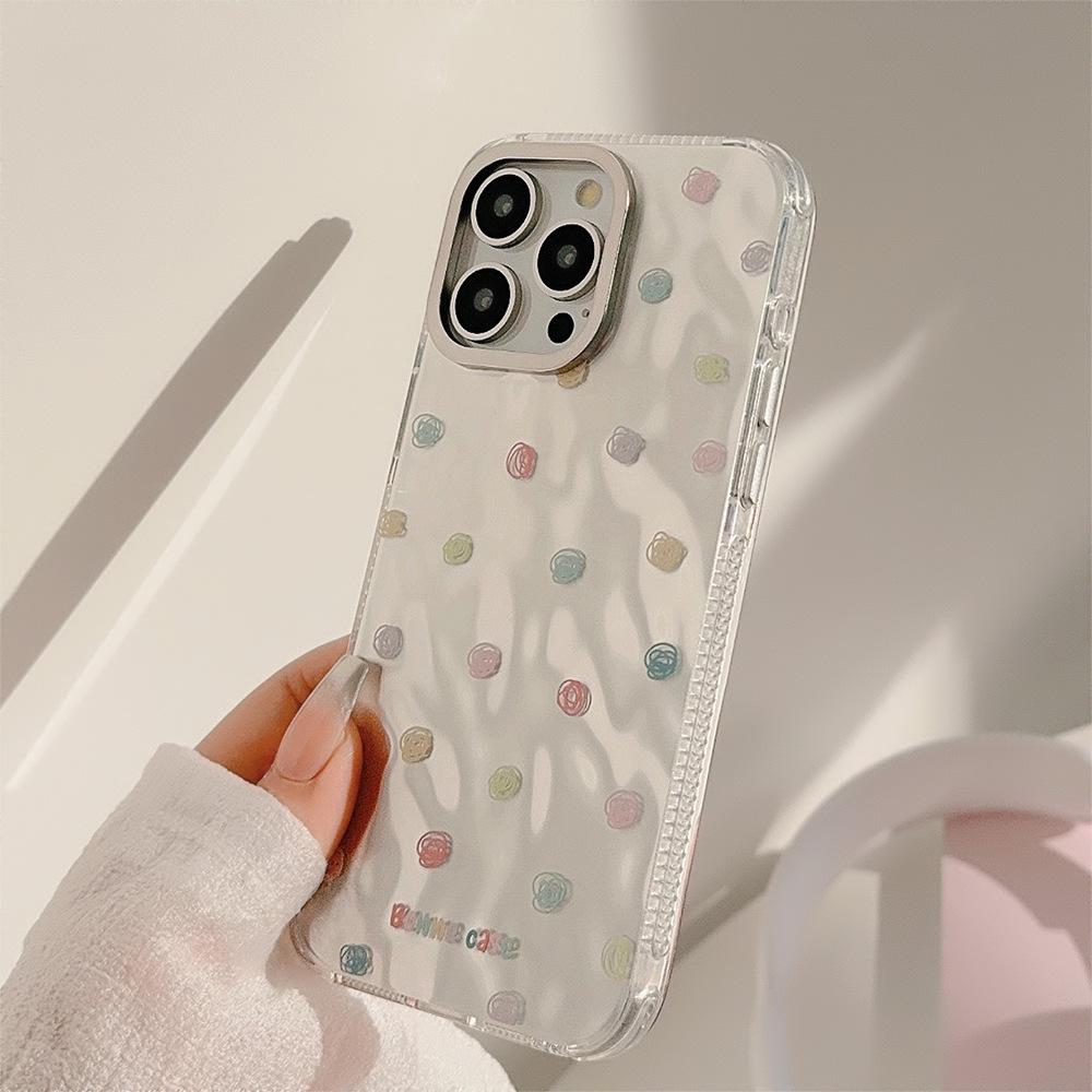 Color polka dot phone case