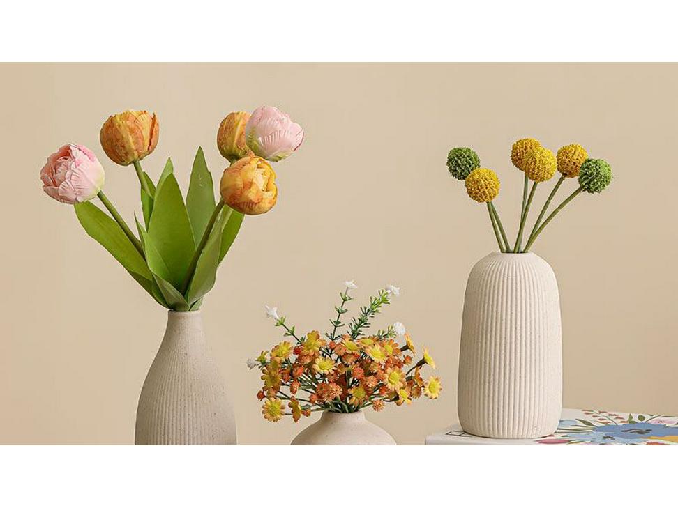 Premium Ceramic Rose Vase for Elegant Home Decor