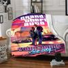 Grand Theft Auto Personalizza il Tuo Nome Coperta Regalo Coperta Personalizzabile Ultra-Morbida Adatta per Soggiorno Soggiorno Sedia da Ufficio Divano