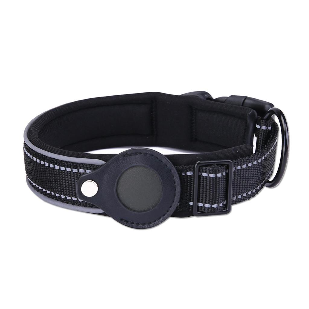 Airtag Pet Collar Cover: Anti-Lost Positioning Protective Dog Collar.