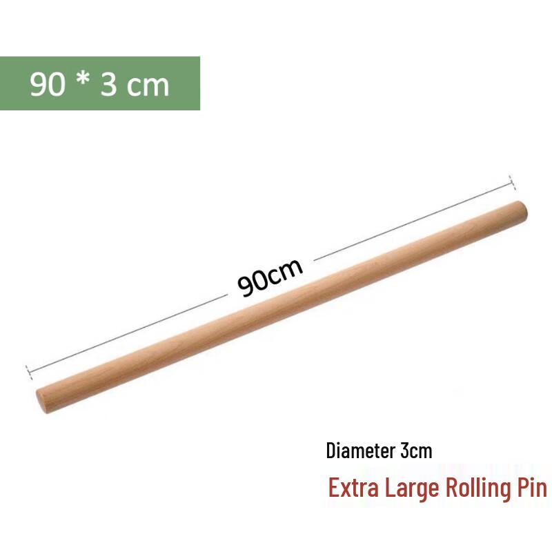 ZISIZ Wooden Rolling Pin Set