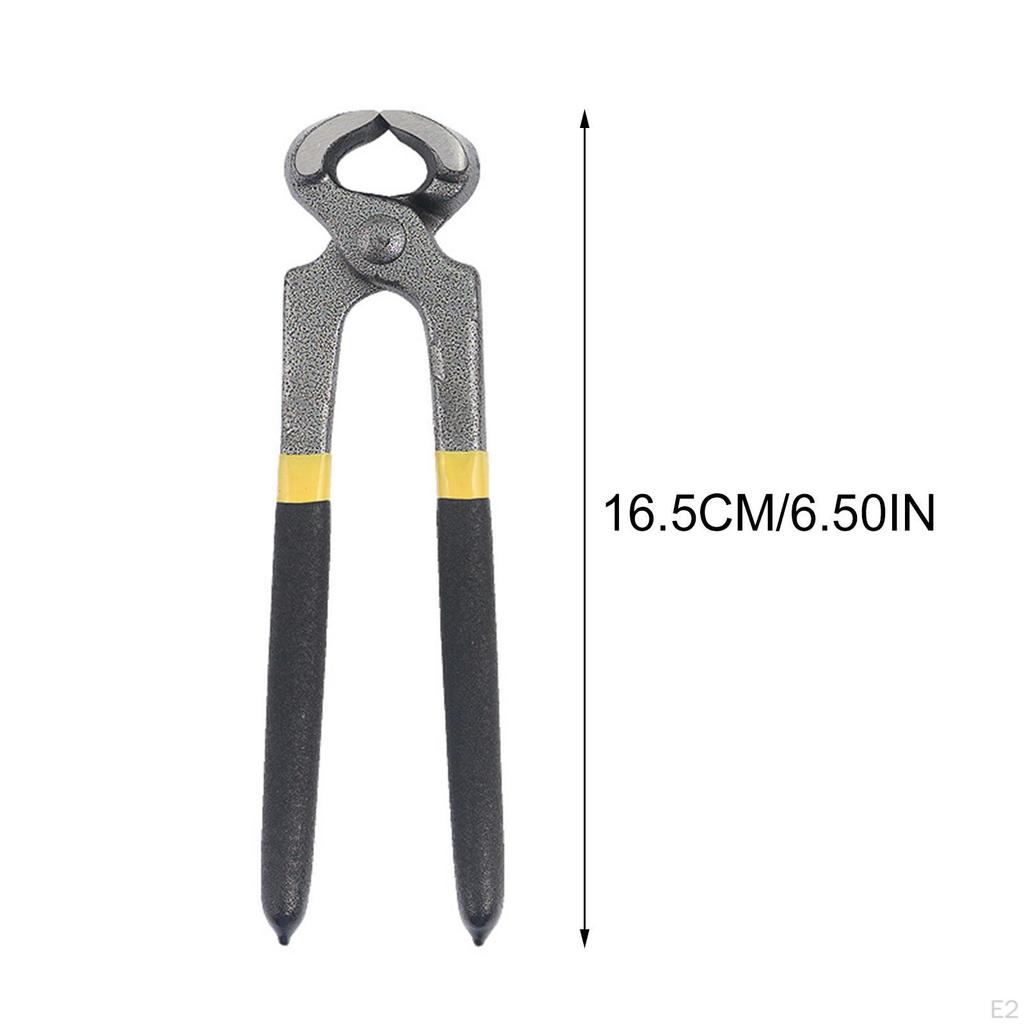 45 Stahl-Endschneiderzange, Zubehörwerkzeug, Rutschfester Nagelzieher, Entferner, Klaue, Extraktor