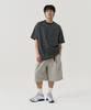 GNOK [Unisex] Triple Stripe Short Sleeve T-Shirt [Navy]