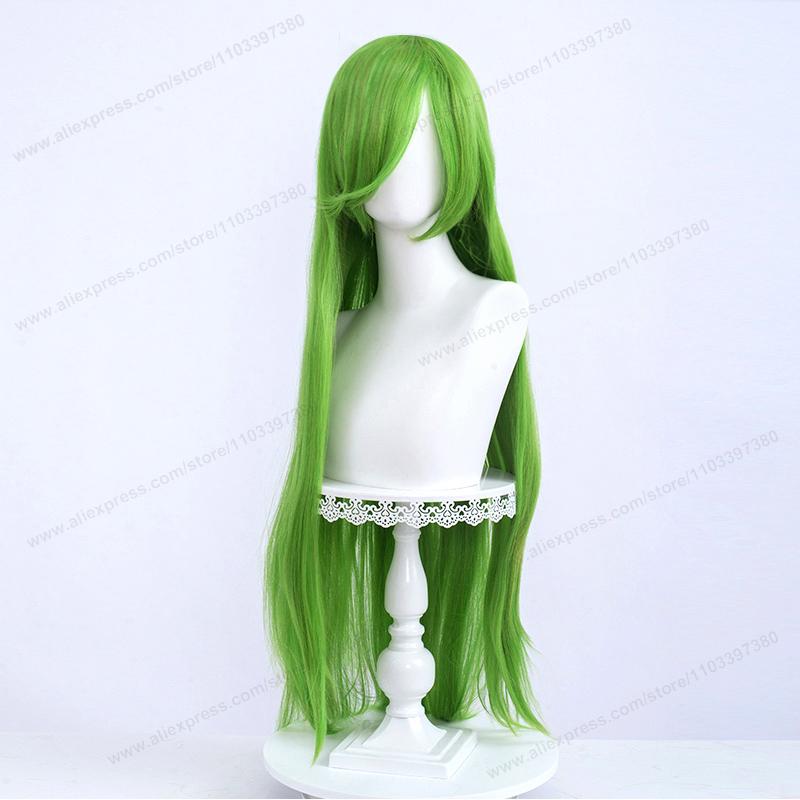 Anime 100Cm Long Staight Cosplay Synthetic Wig Black White Red Pink Brown Gold Blue Women Heat Resistant Hair High Quality Wigs