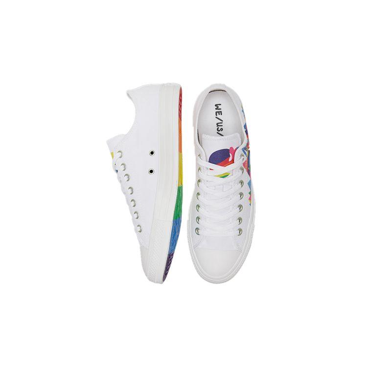 Converse Chuck Taylor All Star Low Pride Unisex Sneakers White Multi 170823C