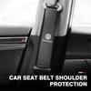 For Volkswagen VW Car Seat Belt Leather Safety Belt Shoulder Cover Protect Pad Golf 4 5 6 7 Polo Jetta Sagitar Magotan Passat B5NO7