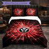 Set Biancheria da Letto Sheffield United Football 3 Pezzi Morbido Set Copripiumino con Federe Set Decorazione Camera da Letto per la Casa