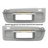 Light Gray Sun Visors (2-Pack) for 2006-2011 Honda Civic, 83280-SNA-A01ZA