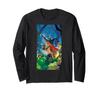 The Witch and the Hundred Knight Package Illustration (Swamp Witch) Long-Sleeve T-Shirt