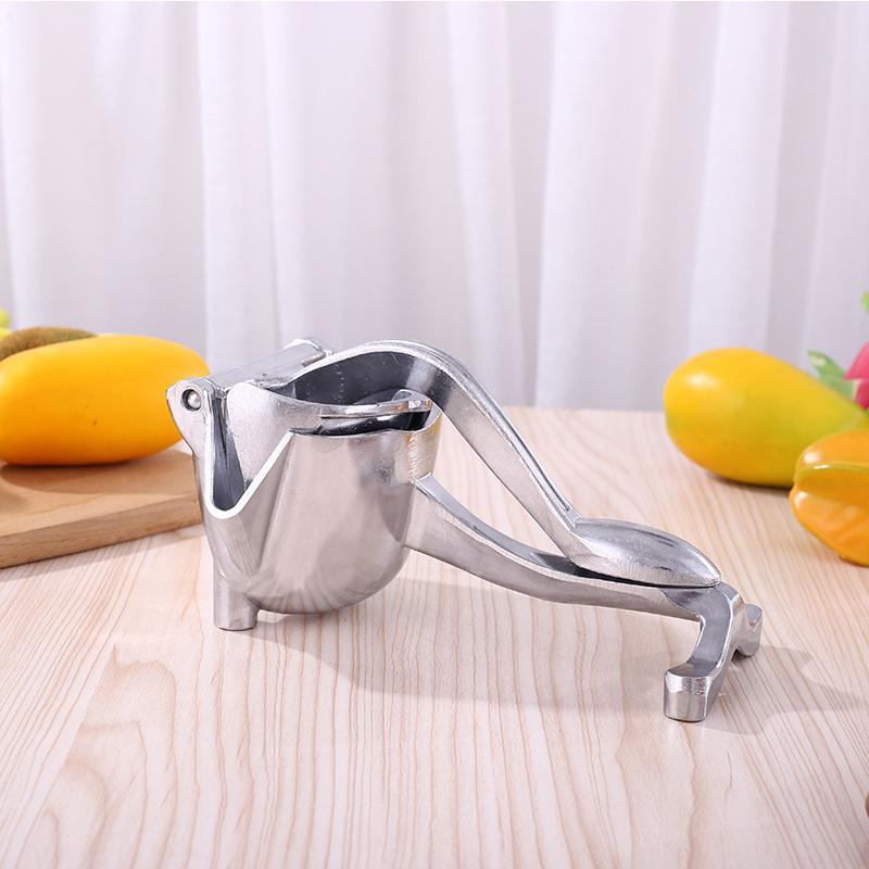 Manual Metal Fruit Vegetable Juicer Squeezer Eco-Friendly Dishwasher Safe Kitchen Accessory Orange Lemon Portable Aluminum Alloy