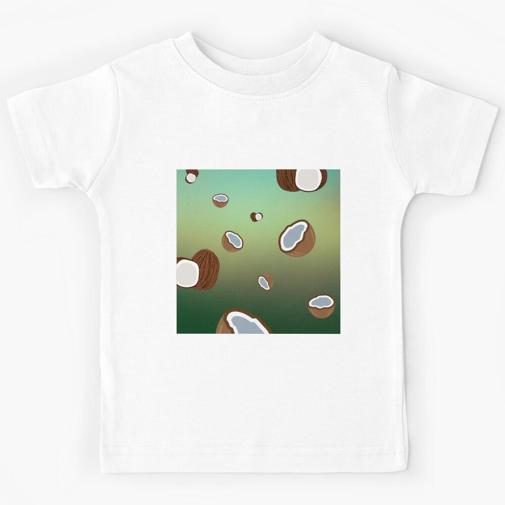 Coconut simple design smooth background Kids T-Shirt 170