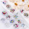 1 Set Dental Tooth Gems Crystal Glass Diamond Butterfly Shaped Ornament Diy Tools Various Shapes Color Teeth Jewelry Decorations