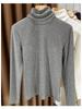 Women's Sequined High-Collar Brushed Corduroy Long Sleeve Shirt - 270g