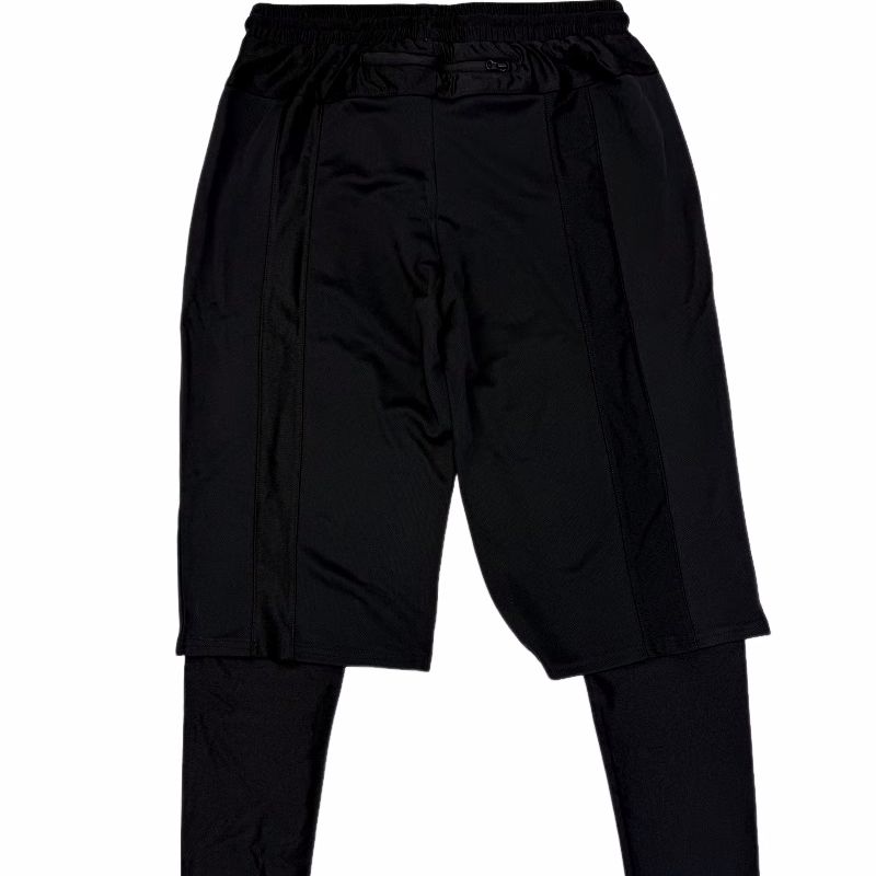 Domestic Single Men Spring/Summer Thin False Two-Piece Suit Silm Stretch Running Pants Training Trousers Quick-Drying Sports Pants