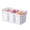 Lijia Transparent Fridge Storage Container with Lid