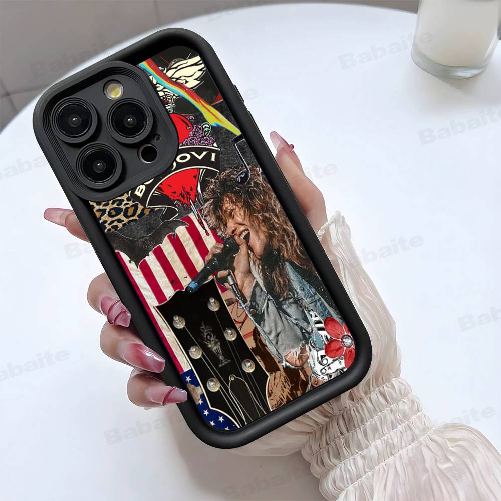 E-Eddie V-Van H-Halen Silicone Phone Case for iPhone 17 Pro Max 16 15 14 13 12 11 Plus 17 Air