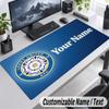 Leeds United FC Personalized Large Mouse Pad Custom Name Text Extended Desk Mat Gaming Mousepad