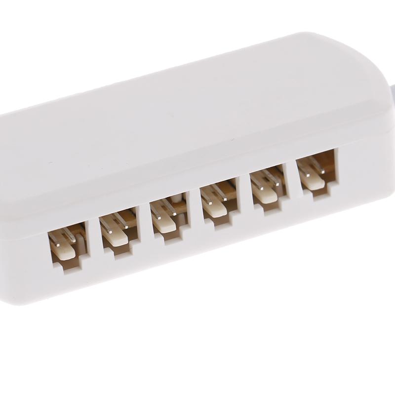 4/6/12 Ports 2510 Hub Splitter Junction Box Distributer Connectors Male Plug