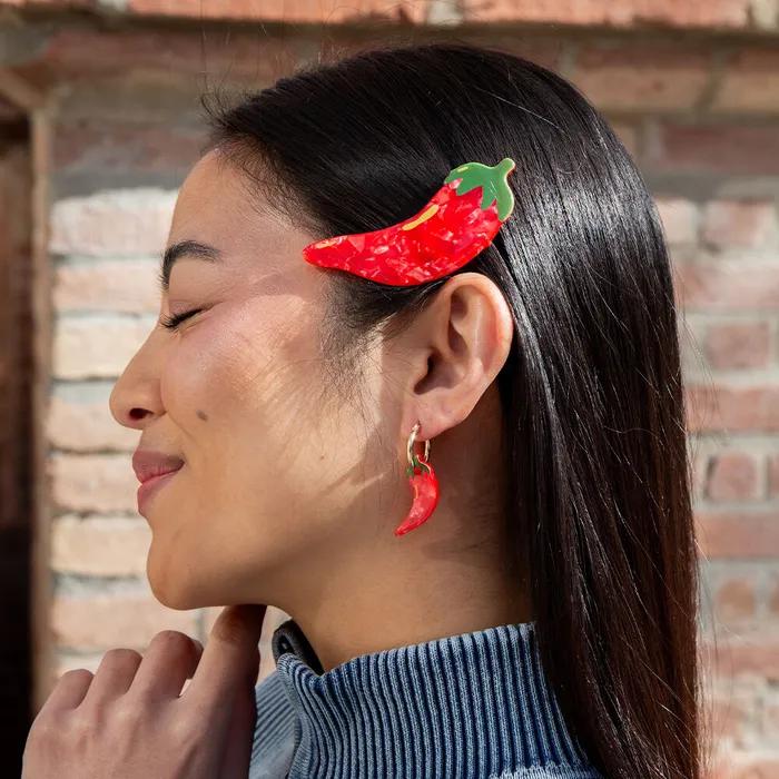 It My Socks Chili Hairpin