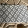 Anti-pilling Floor Mat Jacquard Entrance Door Mat, Quick-Dry Water Absorbent Machine Washable Non-Slip Doormat for Bathroom Kitchen Quick-drying