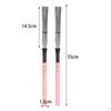 2 Pieces Drum Brushes Wire Portable Durable 13.78in Length with Comfortable Wood